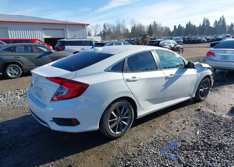 2019 Honda Civic Ex from USA, damaged, VIN 19XFC1F35KE206417